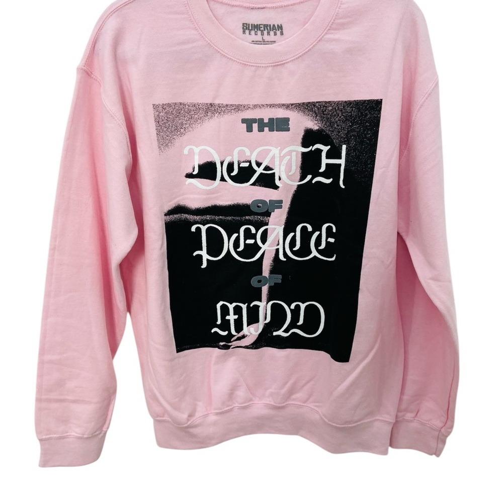 Pink Graphic Sweatshirt